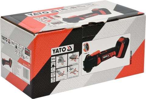 WIELOFUNKCYJNE NARZĘDZIE OSCYLACYJNE 18V YATO