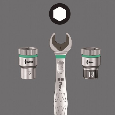 ZESTAW KLUCZY NASADOWYCH IMPAKTOR DEEP SET 1, 11CZ. WERA