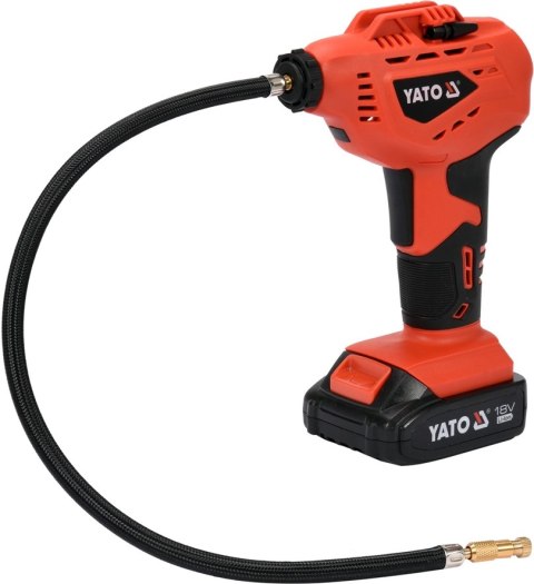 PISTOLET DO POMPOWANIA 18V 1 X 2,0AH,ŁADOWARKA 1H YATO PISTOLET DO POMPOWANIA 18V 1 X 2,0AH,ŁADOWARKA 1H YATO