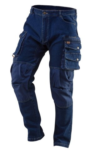 SPODNIE ROBOCZE DENIM, ROZMIAR M NEO