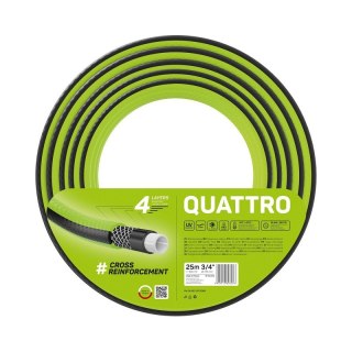WĄŻ OGRODOWY QUATTRO 3/4'' 25M CELL-FAST