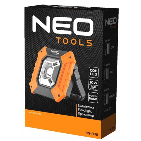 NAŚWIETLACZ 750 LM COB, ZASILANIE 3XAA NEO NAŚWIETLACZ 750 LM COB, ZASILANIE 3XAA NEO