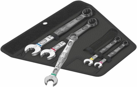ZESTAW KLUCZY PŁASKO-OCZKOWYCH 6003 JOKER 5SZT. WERA