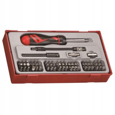 ZESTAW GROTÓW WKRĘTAKOWYCH WYMIENNYCH TTMD, 74 ELEMENY TENG TOOLS ZESTAW GROTÓW WKRĘTAKOWYCH WYMIENNYCH TTMD, 74 ELEMENY TENG TOOLS