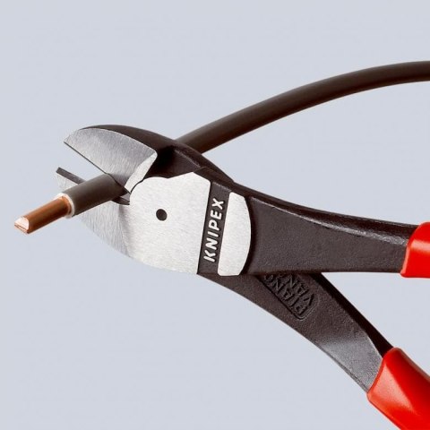 SZCZYPCE TNĄCE BOCZNE O ZWIĘKSZONYM PRZEŁOŻENIU 180MM KNIPEX SZCZYPCE TNĄCE BOCZNE O ZWIĘKSZONYM PRZEŁOŻENIU 180MM KNIPEX