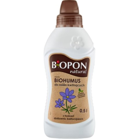 BIOHUMUS - DO . ROŚLIN KWITNĄCYCH 0.5L BIOPON BIOHUMUS - DO . ROŚLIN KWITNĄCYCH 0.5L BIOPON