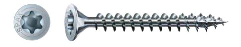 WKRĘT DO DREWNA OCYNK BIAŁY (500) TX 5.0*40MM WIROX MINI SPAX