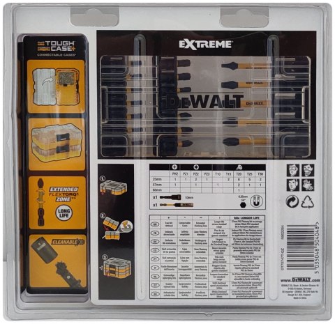 ZESTAW BITÓW FLEXTORQ 32 EL DEWALT ZESTAW BITÓW FLEXTORQ 32 EL DEWALT