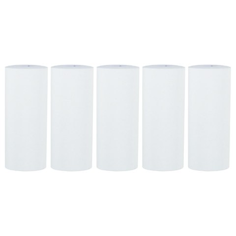 Rolki papier wkład termiczny do mini drukarki 57mm x 4,5m 5 sztuk Rolki papier wkład termiczny do mini drukarki 57mm x 4,5m 5 sztuk
