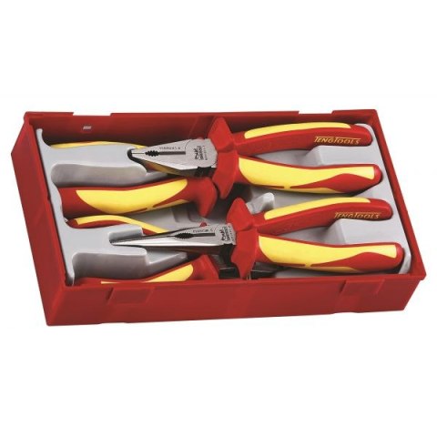 ZESTAW SZCZYPIEC IZOLOWANYCH 1000V, 4EL. TENG TOOLS ZESTAW SZCZYPIEC IZOLOWANYCH 1000V, 4EL. TENG TOOLS