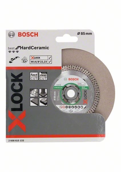 TARCZA DIAMENTOWA CERAMIC 85*1,4 X-LOCK BOSCH TARCZA DIAMENTOWA CERAMIC 85*1,4 X-LOCK BOSCH
