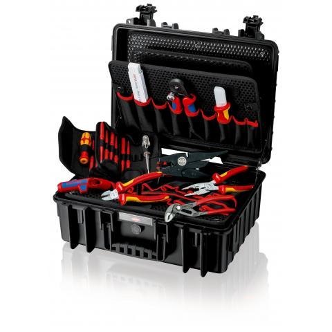 WALIZKA NARZĘDZIOWA ''ROBUST23'' DLA ELEKTRYKÓW KNIPEX WALIZKA NARZĘDZIOWA ''ROBUST23'' DLA ELEKTRYKÓW KNIPEX
