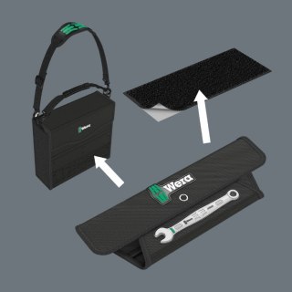 ZESTAW KLUCZY PŁASKO-OCZKOWYCH 6003 JOKER 15SZT. WERA