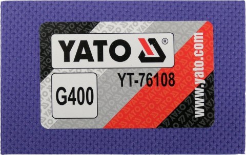 GĄBKA DIAMENTOWA GRAMATURA 400 YATO GĄBKA DIAMENTOWA GRAMATURA 400 YATO
