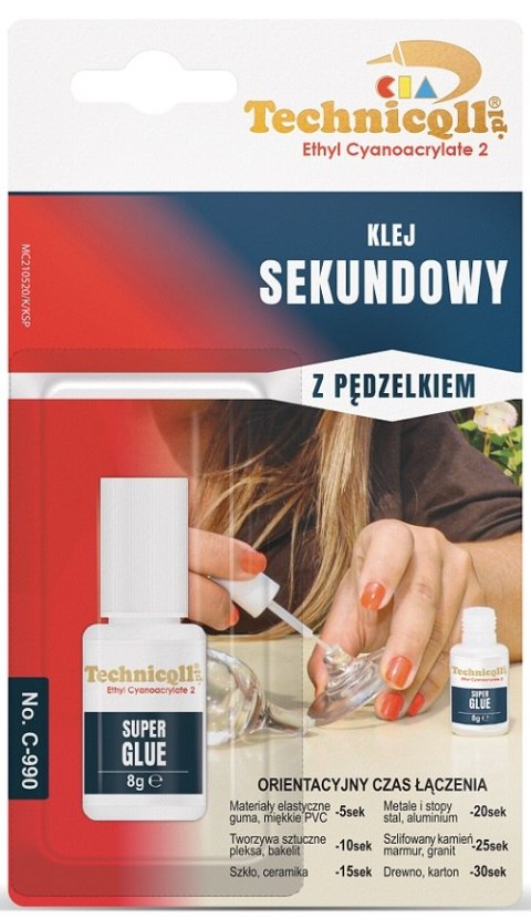 KLEJ SEKUNDOWY 8G TECHNICQLL KLEJ SEKUNDOWY 8G TECHNICQLL
