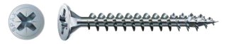 WKRĘT DO DREWNA OCYNK BIAŁY (200) 3.5*30MM WIROX MINI SPAX