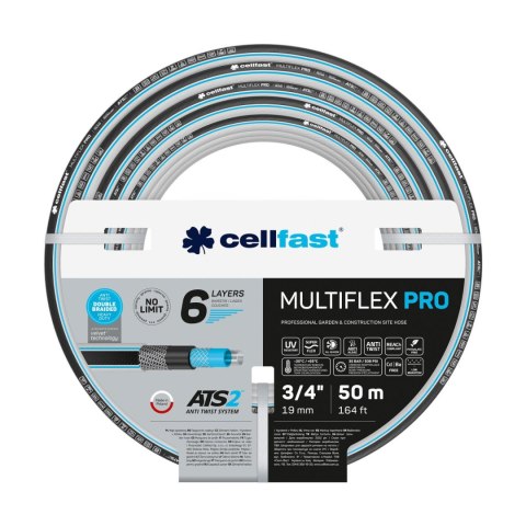 WĄŻ OGRODOWY MULTIFLEX ATS V 3/4'' 50MB CELL-FAST WĄŻ OGRODOWY MULTIFLEX ATS V 3/4'' 50MB CELL-FAST