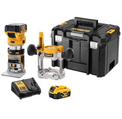 FREZARKA GÓRNOWRZECIONOWA 8MM XR 18V 2*5.0AH TSTSK DEWALT FREZARKA GÓRNOWRZECIONOWA 8MM XR 18V 2*5.0AH TSTSK DEWALT