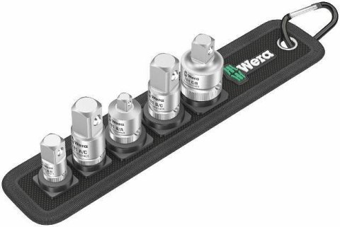 ZESTAW ADAPTERÓW DO KLUCZY NASADOWYCH 781/5, 5SZT. WERA ZESTAW ADAPTERÓW DO KLUCZY NASADOWYCH 781/5, 5SZT. WERA