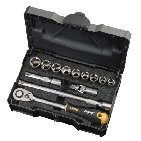 ZESTAW NARZĘDZI 1/2'' FELO ERGONOMIC 12CZ + GRZECHOTKA FELO ZESTAW NARZĘDZI 1/2'' FELO ERGONOMIC 12CZ + GRZECHOTKA FELO