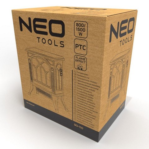 TERMOWENTYLATOR CERAMICZNY 800W/1500W NEO