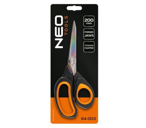 NOŻYCZKI KUTE TYTANOWY FINISH 200MM NEO NOŻYCZKI KUTE TYTANOWY FINISH 200MM NEO