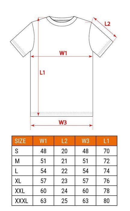 T-SHIRT Z NADRUKIEM WARSZTAT ROZMIAR M NEO