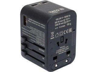 ADAPTER PODRÓŻNY UNIWERSALNY USB-C PD 65W YATO