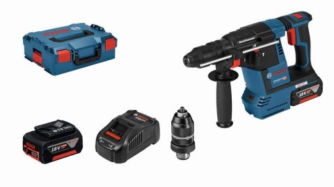 MŁOT UDAROWY OBROTOWY GBH 18V-26 F 2.6J 2*5.0AH L-BOXX BOSCH MŁOT UDAROWY OBROTOWY GBH 18V-26 F 2.6J 2*5.0AH L-BOXX BOSCH