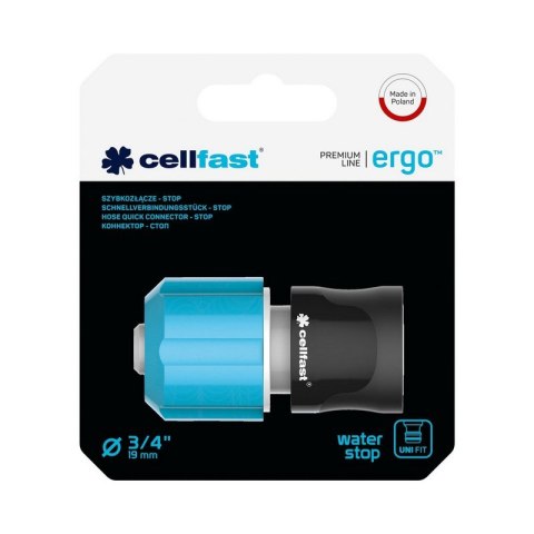 SZYBKOZŁĄCZE STOP 3/4'' ERGO CELL-FAST SZYBKOZŁĄCZE STOP 3/4'' ERGO CELL-FAST