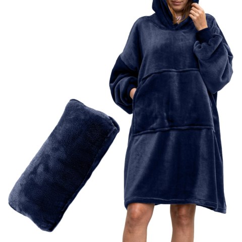 Bluzair Koco Bluza Oversize z Kapturem Polska 4w1 Bluzair Koco Bluza Oversize z Kapturem Polska 4w1