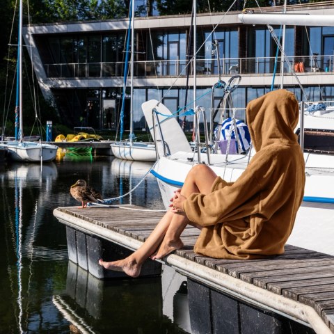 Bluzair SUPER MAMA - Bluza koc - Toffee - prezent na dzień matki Bluzair SUPER MAMA - Bluza koc - Toffee - prezent na dzień matki