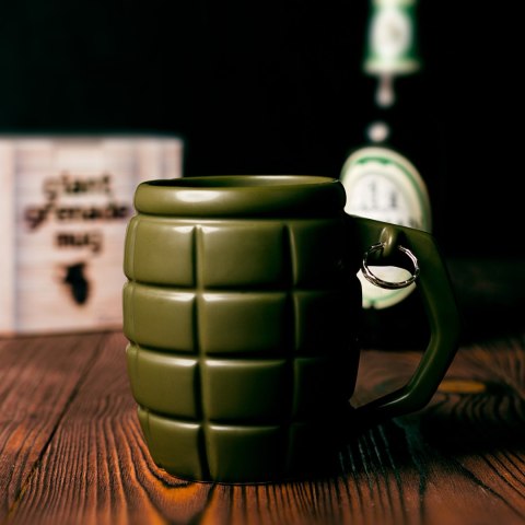 Gigantyczny Kubek Granat Zielony dla chłopaka męża Gigantyczny Kubek Granat Zielony dla chłopaka męża