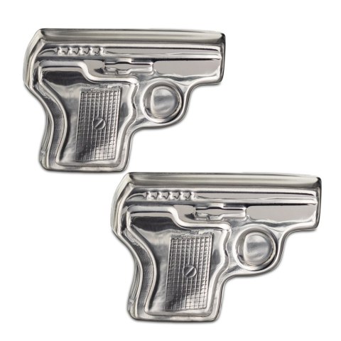 Metalowe kostki do whisky Pistolet chłodzące niego Metalowe kostki do whisky Pistolet chłodzące niego