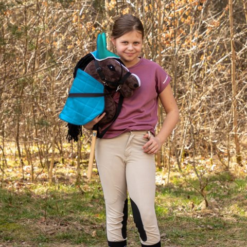 Derka dwustronna i nauszniki Skippi dla Hobby Horse - niebieska i miętowa Derka dwustronna i nauszniki Skippi dla Hobby Horse - niebieska i miętowa