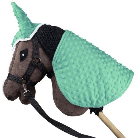 Derka i nauszniki Skippi dla Hobby Horse - miętowy - uniwersalny rozmiar Derka i nauszniki Skippi dla Hobby Horse - miętowy - uniwersalny rozmiar