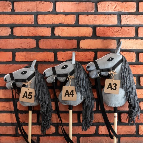 Hobby Horse Skippi - Szary A5 - prezent dla dziewczynki - lekki i poręczny Hobby Horse Skippi - Szary A5 - prezent dla dziewczynki - lekki i poręczny