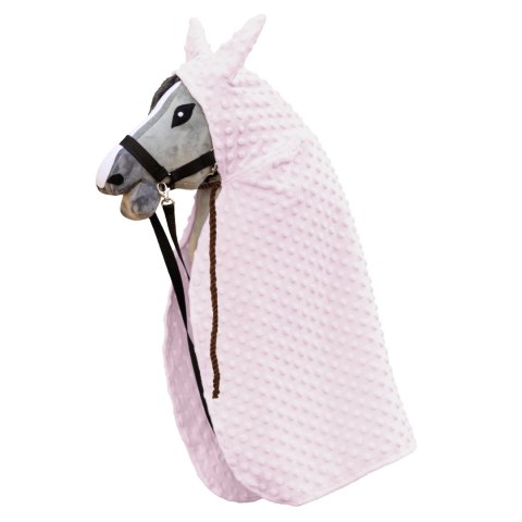 Peleryna Skippi dla Hobby Horse - różowa - długa derka - kropierz Peleryna Skippi dla Hobby Horse - różowa - długa derka - kropierz