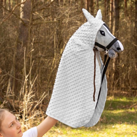 Peleryna Skippi dla Hobby Horse - szary - uniwersalny rozmiar A3 A4 Peleryna Skippi dla Hobby Horse - szary - uniwersalny rozmiar A3 A4