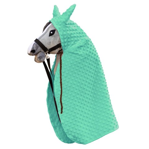 Peleryna Skippi dla Hobby Horse - zielona - uniwersalny rozmiar A3 A4 Peleryna Skippi dla Hobby Horse - zielona - uniwersalny rozmiar A3 A4