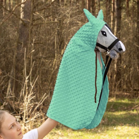 Peleryna Skippi dla Hobby Horse - zielona - uniwersalny rozmiar A3 A4 Peleryna Skippi dla Hobby Horse - zielona - uniwersalny rozmiar A3 A4