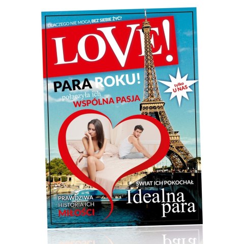 Ramka na zdjęcia LOVE okładka magazynu prezent Ramka na zdjęcia LOVE okładka magazynu prezent