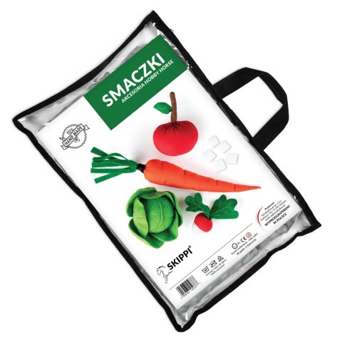 Smaczki dla Hobby Horse - pluszowe warzywa owoce kostki cukru - Skippi Smaczki dla Hobby Horse - pluszowe warzywa owoce kostki cukru - Skippi