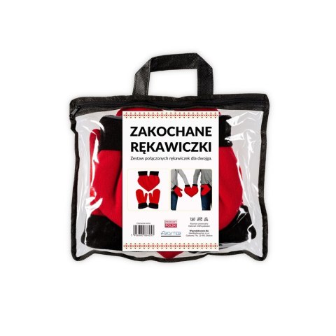 Zakochane Rękawiczki Serce niej niego Walentynki Zakochane Rękawiczki Serce niej niego Walentynki