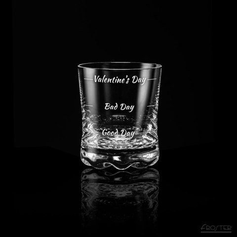 Szklanka do whisky na Walentynki prezent chłopaka Szklanka do whisky na Walentynki prezent chłopaka
