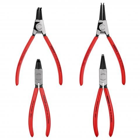 ZESTAW SZCZYPIEC DO PIERŚCIENI OSADCZYCH 4CZ. KNIPEX ZESTAW SZCZYPIEC DO PIERŚCIENI OSADCZYCH 4CZ. KNIPEX