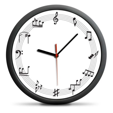 Zegar ścienny prezent dla Muzyka muzyczny gadżet Zegar ścienny prezent dla Muzyka muzyczny gadżet