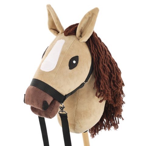 Konik na kiju z kantarem - Hobby Horse Skippi - Karmel - A3 - prezent Konik na kiju z kantarem - Hobby Horse Skippi - Karmel - A3 - prezent