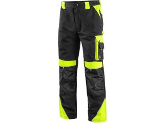 SPODNIE CXS DO PASA SIRIUS BRIGHTON CZARNO-ŻÓŁTE ROZM.48 CXS