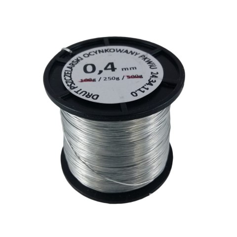 Drut Pszczelarski 0,25kg 04 Ocynk Drut Pszczelarski 0,25kg 04 Ocynk